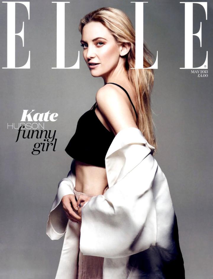 Covers- Kate Hudson by Benny Horne for Elle UK May 2013 2
