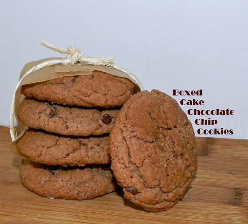 Cake Mix Chocolate Chip Cookies