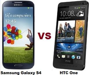 Samsung Galaxy S4 vs HTC One Comparison HTC One vs Samsung Galaxy S4