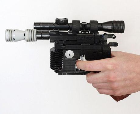 Awesome: Han Solo Blaster Pistol Made With LEGO’s lego-blaster-gun-han-solo