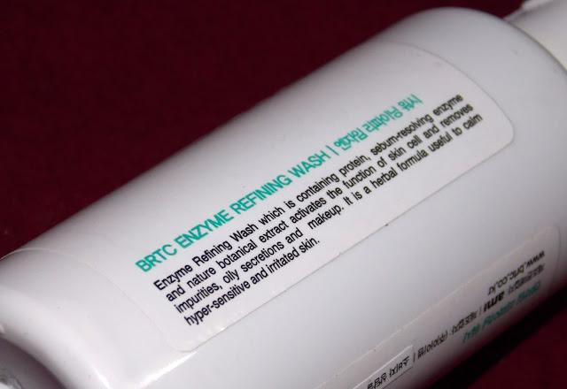 Pores Begone!: BRTC Enzyme Refining Face Wash Review