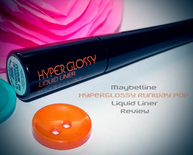 Orange Eye Liner? Yes Please!: Maybelline Hyper Glossy Runway Pop Liquid Liner Review