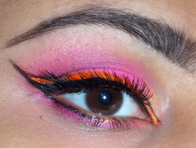 Orange Eye Liner? Yes Please!: Maybelline Hyper Glossy Runway Pop Liquid Liner Review