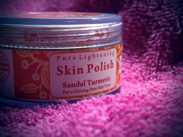 Smoother Skin, Naturally: Aura Vedic Sandal Turmeric Skin Polish