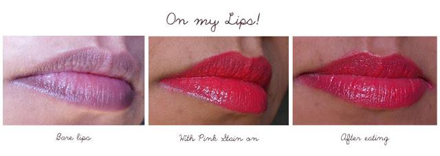 Neon Lips Rock! Colorbar True Gloss in Pink Stain