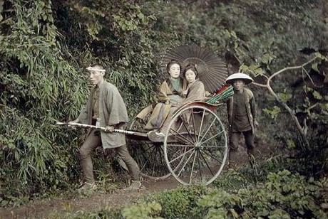 Transport In Japan More Than 100 Years Ago