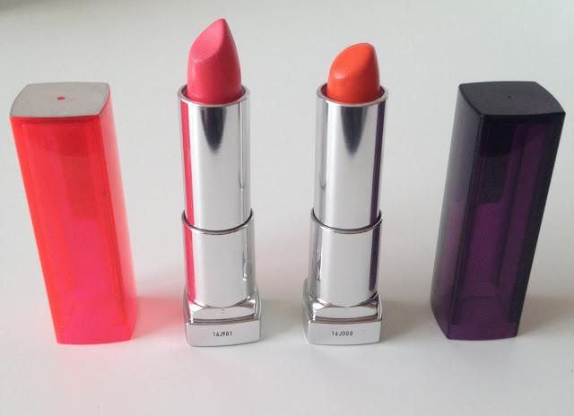 maybelline colorsensational lipsticks