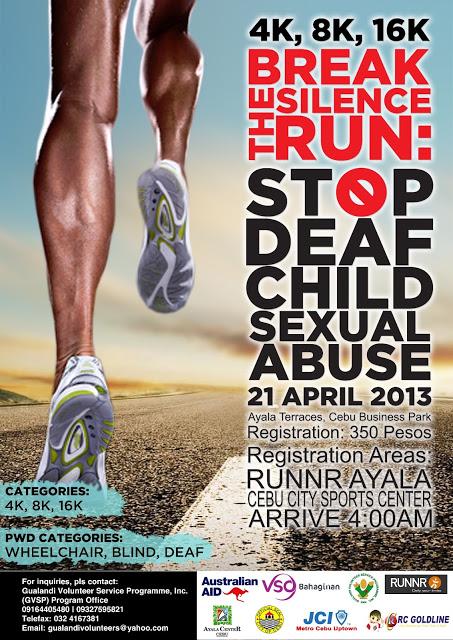 Break the Silence Run: Stop Deaf Child Sexual Abuse