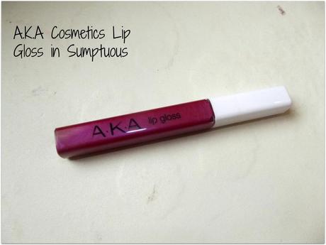 A.K.A Cosmetics, Lip Gloss, Non Stick Lip Gloss, Purple Lips