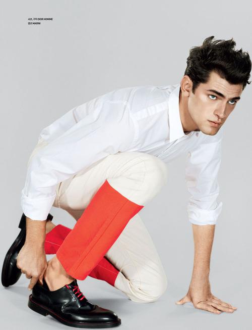 Sean O’Pry for GQ Style Korea Spring/Summer 2013
Styled in Louis...