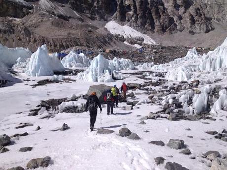 Everest 2013: Icefall Route Complete, Camps 1 And 2 Established