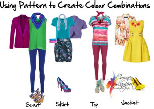 Using pattern to create color combinations