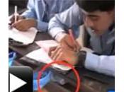 Open Cheating Caught Camera Matriculation Exams Sindh Pakistan