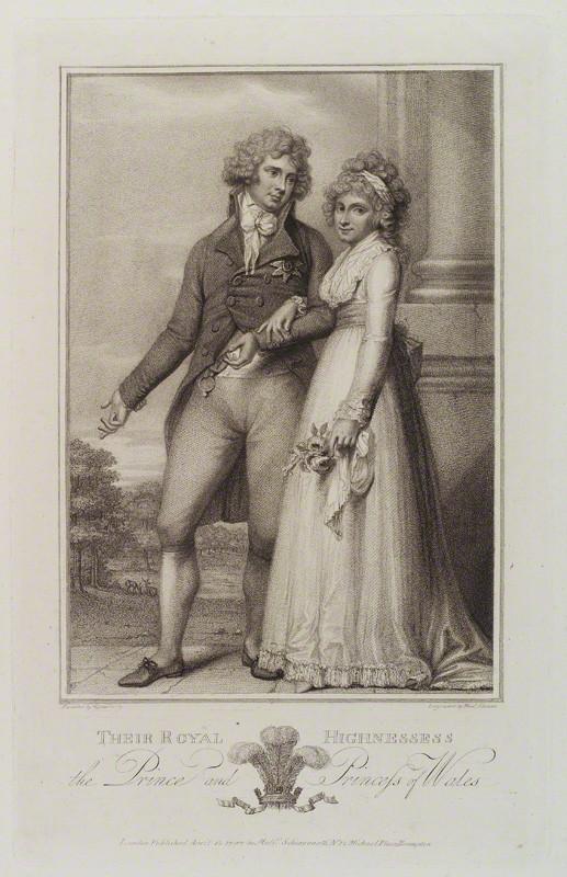 The unfortunate wedding of Prinny and Caroline of Brunswick