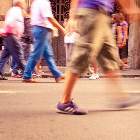 people walking