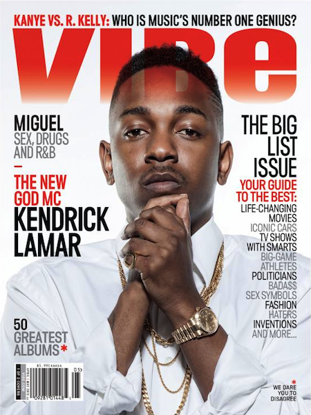 Kendrick Lamar x Miguel for VIBE Magazine’s ‘Big List’...