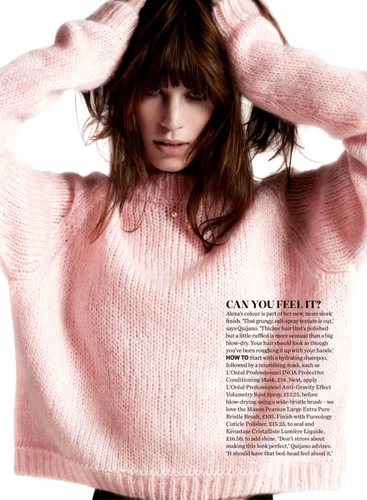 Alexa Chung by Albert Giordan for Marie Claire UK May 2013 3