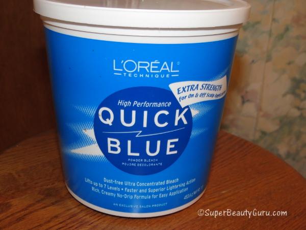 L'Oreal Quick Blue Hair Bleach