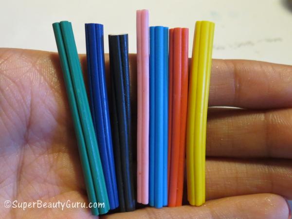 Colorful Fimo Rods
