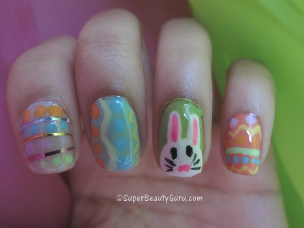 Easter Bunny Nails