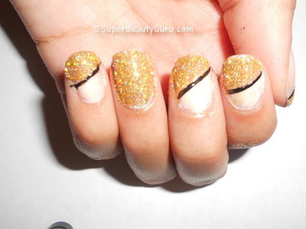 Easy Loose Glitter Nail Tutorial