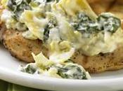 Guest Post Spinach Artichoke Topped Chicken