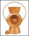 1:1 SCALE ORANGE LANTERN POWER BATTERY AND RING PROP REPLICA