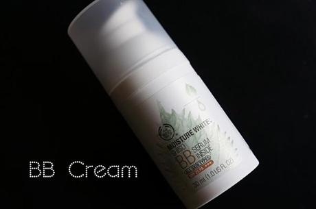 Body Shop Moisture White Shiso skincare BB cream