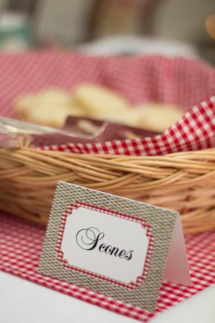 Gorgeous Gingham Kitchen Tea  by Rock Paper Sugar Events