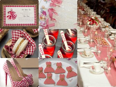 Gorgeous Gingham Kitchen Tea  by Rock Paper Sugar Events