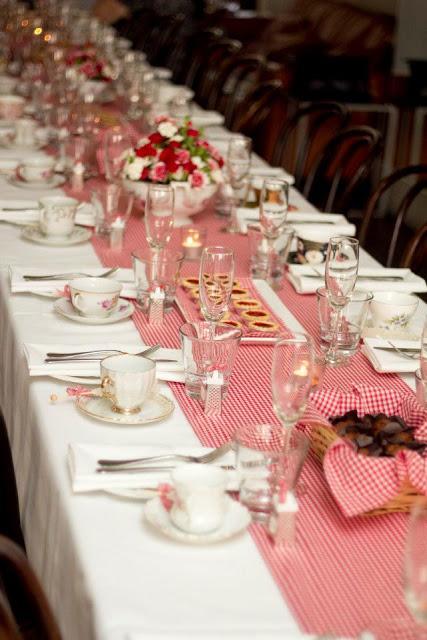 Gorgeous Gingham Kitchen Tea  by Rock Paper Sugar Events