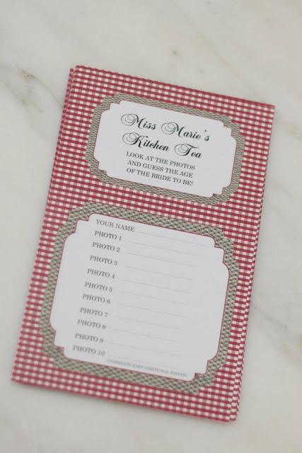 Gorgeous Gingham Kitchen Tea  by Rock Paper Sugar Events