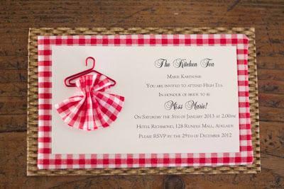 Gorgeous Gingham Kitchen Tea  by Rock Paper Sugar Events