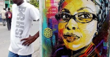 C215 New Street Art Pieces In Port-au-Prince, Haiti