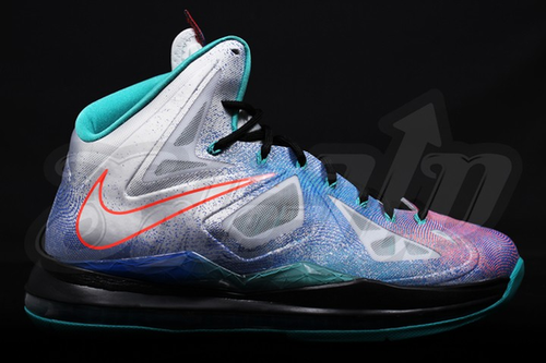 Nike Lebron X “Miami Nights”
Drops:  May 4th