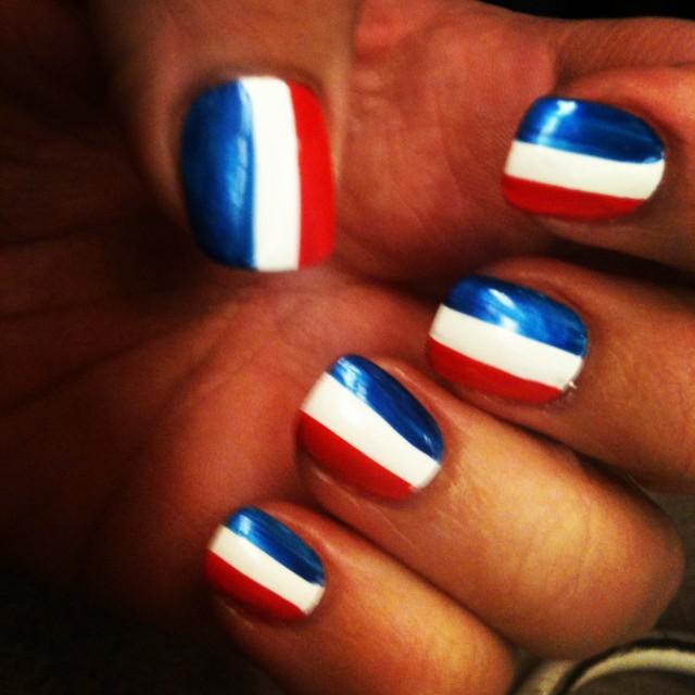 French nail art