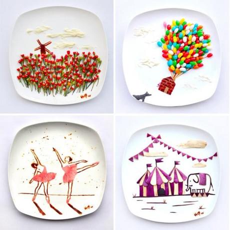 Playing with your food by Hong Yi red-9