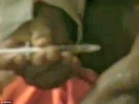 Drugs: One man was even pictured injecting drugs in the video. A prison expert told the hearing it was the most dysfunctional jail regime he had seen