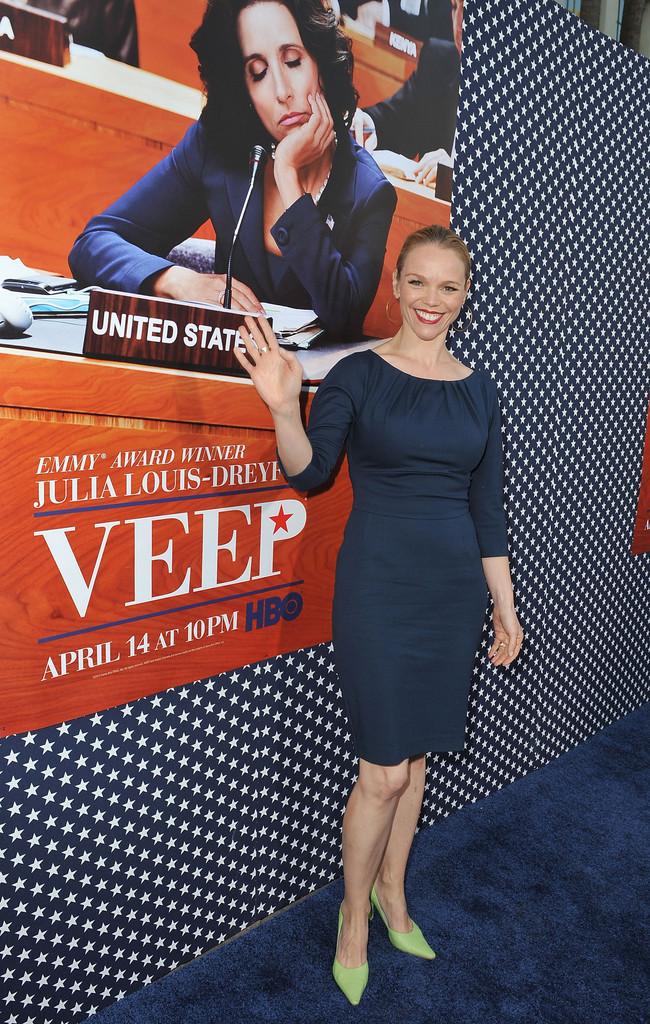 Lauren Bowles Veep season 2 premiere Angela Weiss Getty Images 4