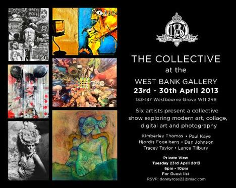 The Collective 2 Group Exhibition at London West Bank Gallery