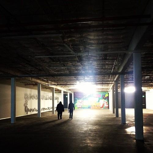 Desolation art. (at Dallas Contemporary)