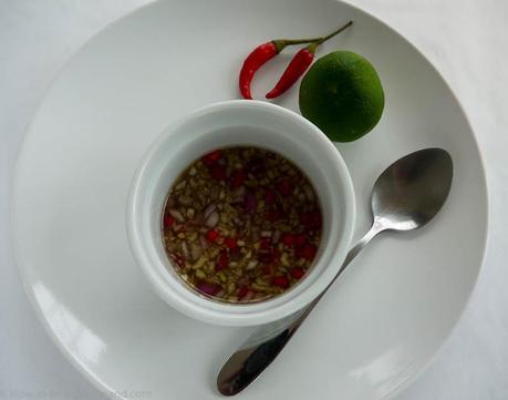 Thai Glass Noodle Salad with Caramelised Prawns