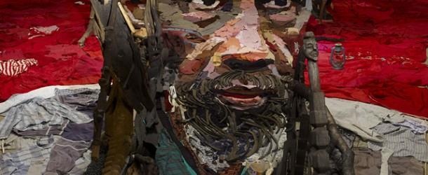 Anamorphic Portrait by Bernard Pras: An Entire Room of Objects