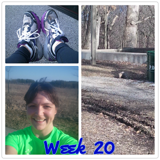 Illinois Marathon Training Weeks 20 & 21