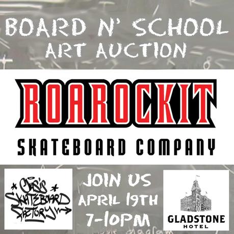 Board N' School Art Auction