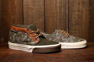 The Camouflage Reveals: Vans Floral Camo Authentic and Chukka