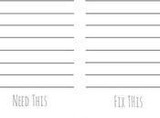 {Free Printable} List