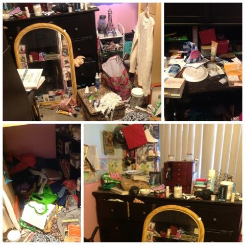 My super messy room