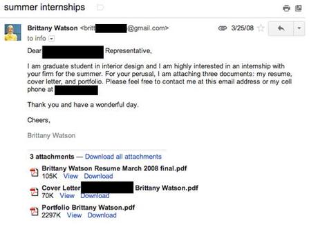 Scoring your dream design internship