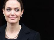 Angelina Jolie Wears Classic Pearls
